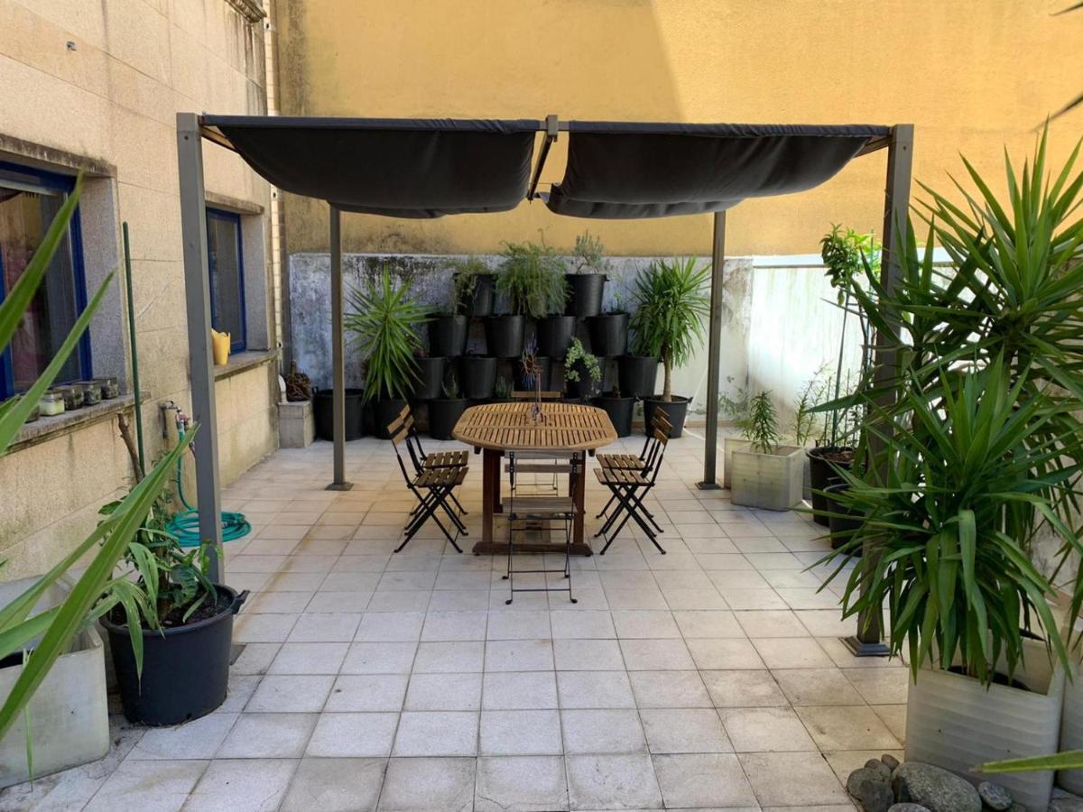Impresionante Piso En El Centro De Pontevedra Con Terraza Y Parking Appartement Buitenkant foto