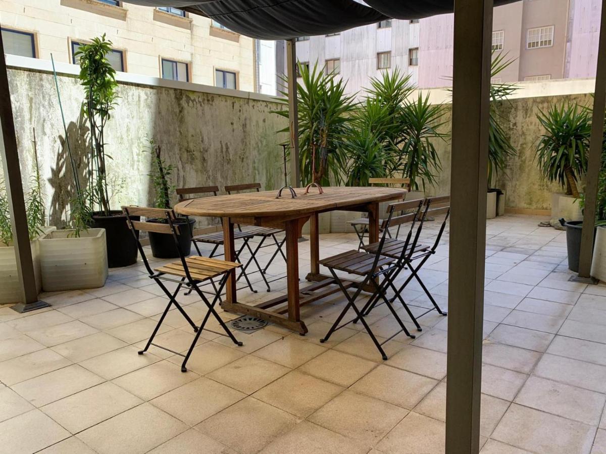 Impresionante Piso En El Centro De Pontevedra Con Terraza Y Parking Appartement Buitenkant foto
